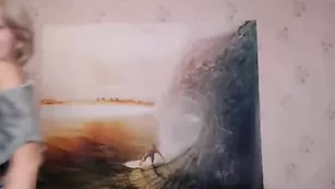 Блондинка с брюнеткой callifornia сосутся во фри