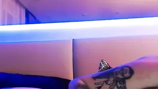 Шикарная Lana_and_Sabo танцует стриптиз