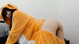 Грудастая блудница Thekittykat трахает пизду