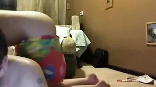 Обнаженная блонда развлекается с хахалем