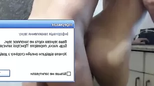 Худая сука twocatty долбится на кухне