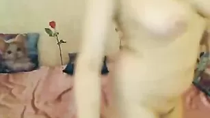 Русская богиня K0shechka шалит в привате