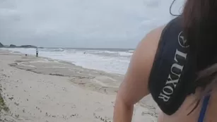 misssweetteen Public beach cum play with toy порно реальный секс