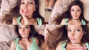 belle delphine чат для бесплатное cum facial просочившийся