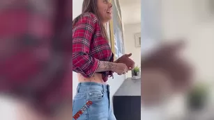 Viking Barbie and Dakota went over to the new houses that got built and asked the neighbor для a tour of his home snapchat premium 2021/02/24 порно