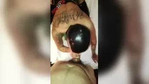 Zelenia ЕБАННЫЙ IN THE ASS WEARING FULL LATEX AND GIMP MASK порно реальный секс