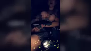 Jessica Payne driving голая & мастурбация snapchat premium порно реальный секс