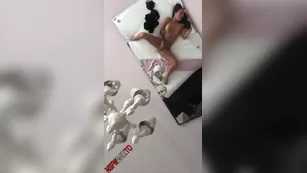 Asa Akira playing on bed snapchat premium 2019/11/13 порно реальный секс