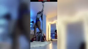 Stacey Carla pole dance snapchat premium порно реальный секс