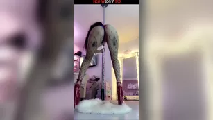 Stacey Carla pole dance snapchat premium порно реальный секс
