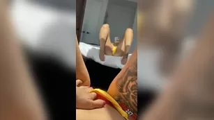 Layna Boo мастурбация in front of mirror snapchat premium порно реальный секс