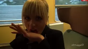 schnuggie91 Dreiste Zugfahrt! Mitten Abteil geschluckt! порно реальный секс