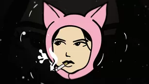 stpeach teasing ass on twitch stream