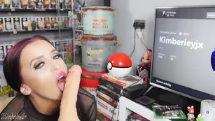 KimberleyJx Gamer Девушка Satisfaction порно реальный секс