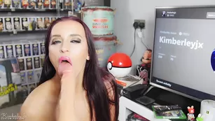 KimberleyJx Gamer Девушка Satisfaction порно реальный секс