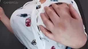 Mila Volker - Oily Сиськи Worship And Bouncing