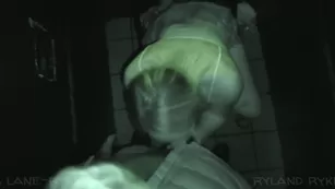 Mya Lane Licking and Jerking a Член at Gloryhole порно реальный секс