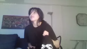 Dreianova and her hairy киска