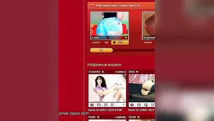 Проказница в чулочках Avalanche ласкает писечку