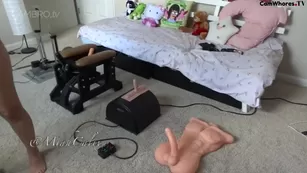 MiahCalix - 4 Fuck Machines 1 Девушка