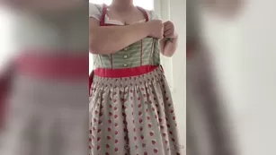 ddbella Definitely enjoyed wearing the new Dirndl today Адалт вэбкамс чат для бесплатное порно