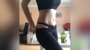 SerenityXX Cheeky post PT sesh strip ft lola the puppy порно реальный секс