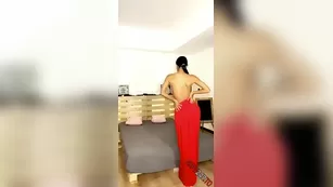 Dayii Salazar sexy red dress дразнит & мастурбация snapchat premium порно реальный секс