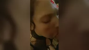 Anna Blossom sucks dick in hot lingerie порно реальный секс