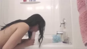 Nami__ Oil and Ride - Free Manyvids Asian Teen Bathroom Dildo Fuck