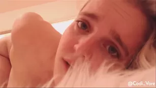 codi vore finger fucking my ass & pussy free porn live sex