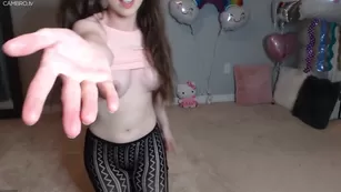 lilcanadiangirl pantyhose & ponytails tease ManyVids cam free girls