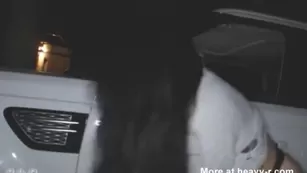 Korina Kova - Curvy Girl in Parking Lot