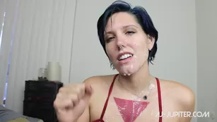 aj jupiter wife facial eating cuckold 2 facials cuckolding cum play porn free girls manyvids