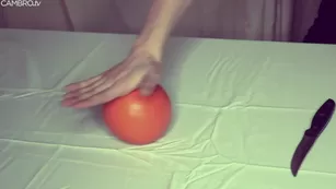 Kati3kat Grapefuit Dildo Blowjob - BBC Premium Sucking Porn 1080p