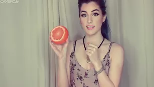 Kati3kat Grapefuit Dildo Blowjob - BBC Premium Sucking Porn 1080p