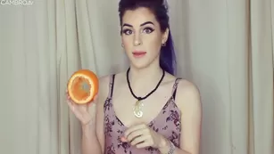 Kati3kat Grapefuit Dildo Blowjob - BBC Premium Sucking Porn 1080p