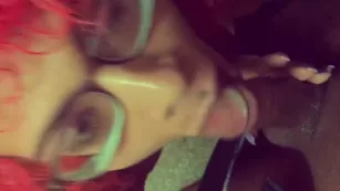 my deepthroat woke everyone up and almost got us caught hernameisarii dick sucking lips small tits latina free porn live sex