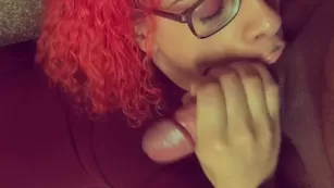 my deepthroat woke everyone up and almost got us caught hernameisarii dick sucking lips small tits latina free porn live sex