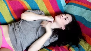 luxneon shy girlfriend teases the couch GFE eye contact porn free girls manyvids