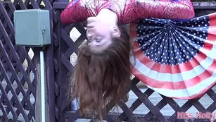 MollyDoll Spidergirl Outdoors Dildo Fuck & BJ ManyVids MissMolly Chaturbate