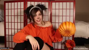 Emma Choice Halloween Party Slut Vape Dildo Blowjob