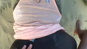 blackswan19 - A day at the beach - ManyVids Interracial POV Porn Vids