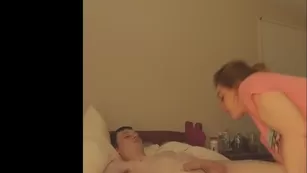 waking up his dick for quickie heather kane cowgirl verified amateurs free porn live sex