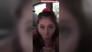 Violet Summers Car Blowjob Covered In Cum Sexcams-24.Com ADULT WEBCAMS Premium Porn