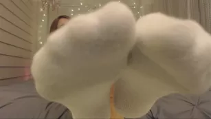 Autumn Jones sexy bartender sockjob 2 Adult Webcams premium porn live sex