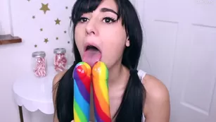 KittyKatluna Candy Shop Lollipop Blowjob | Pussy Fuck Premium Free Girls MFC