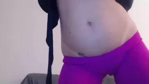 Anacam busty model  w/ cameltoe & leggings Chaturbate XXXstreams.eu