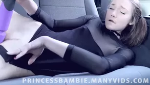 Princess Bambie bambie car cumming extended addition Amateur