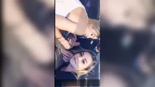 Morgan Lux Austin Reign threesome sex w/ pizza guy - snapchat premium