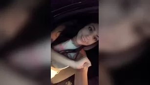 Rainey James car Blowjob snapchat free